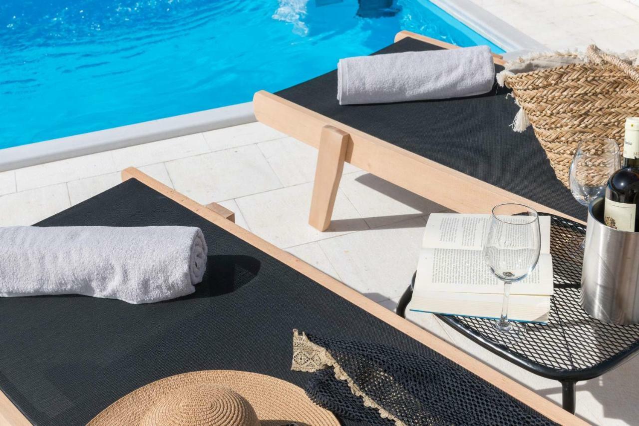Arsenoi'S Pool Villa Skala Potamia  Bagian luar foto